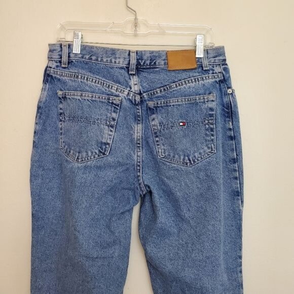 Tommy Hilfiger high rise straight leg jeans Y2K - Picture 9 of 13
